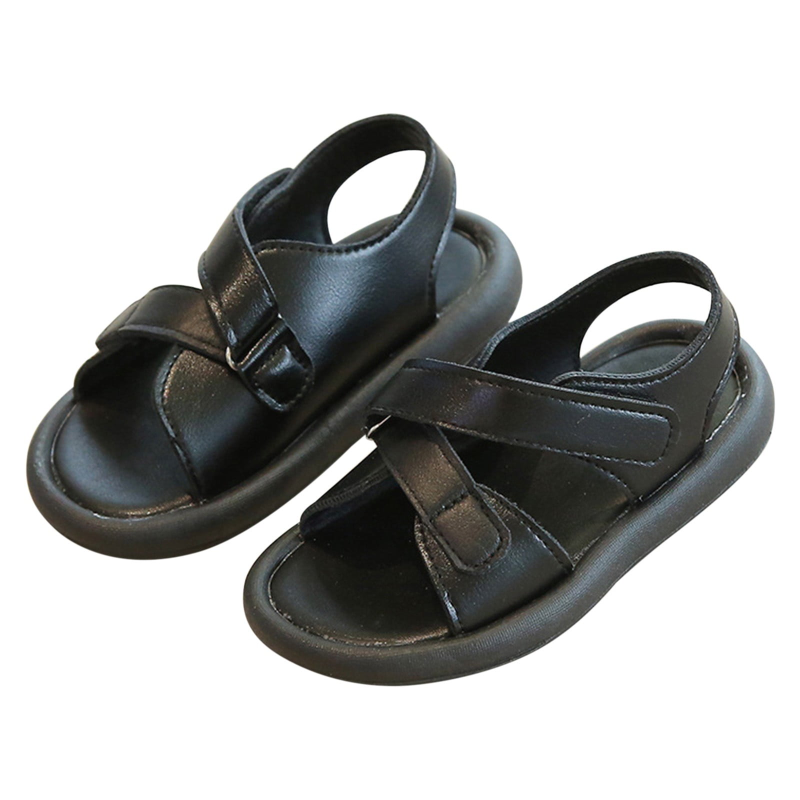 PEX White Leather First Walker Sandals – Lullaby Lane Baby Shop